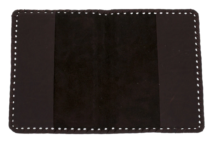 Leather passport cover "Coat of Arms of Russia"