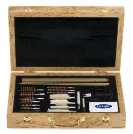 Набор для чистки оружия "Охота на медведя" из карельской березы