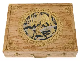 Набор для чистки оружия из карельской берёзы "Противостояние" 63 предмета, Златоуст