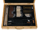 Karelian birch weapon cleaning kit "Confrontation" 63 items, Zlatoust