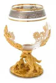 Бокал для коньяка "Охота на волка" Златоуст