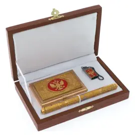 Бизнес-набор "Престиж" с флеш-накопителем 16 GB Бизнес-набор "Престиж" с флеш-накопителем 16 GB