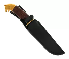 Нож "Волк" дамаск, Златоуст