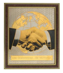 Engraving "Where the Union is, there is victory"