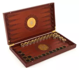 Нарды из ценных пород дерева "Роза ветров" Златоуст