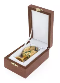 Яйцо-трансформер с эмалями, зелёное