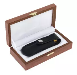 Нож складной с эмалью "Гризли"