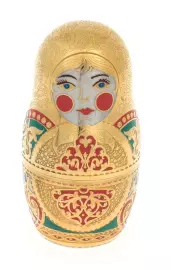 Souvenir "Matryoshka Doll" Zlatoust (13 cm)