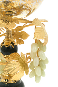 Fruit bowl "Grapes" Zlatoust