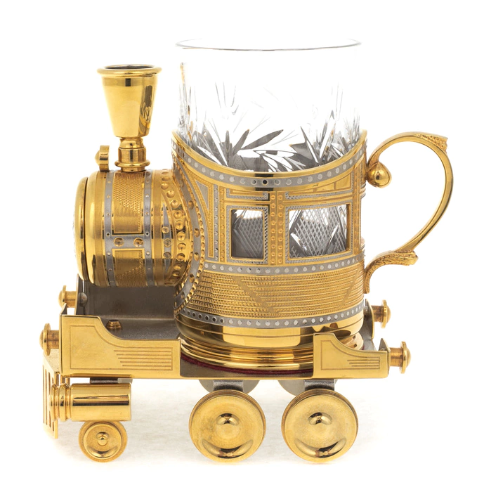 The cup holder "Steam Locomotive"