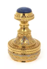 Печать с лазуритом