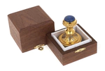 Seal with lapis lazuli