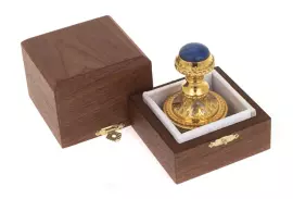 Печать с лазуритом