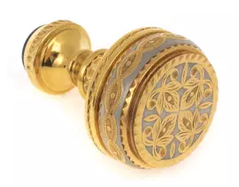 Печать с лазуритом