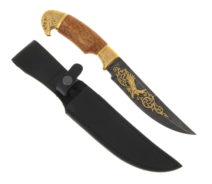 The Eagle knife (Damascus)