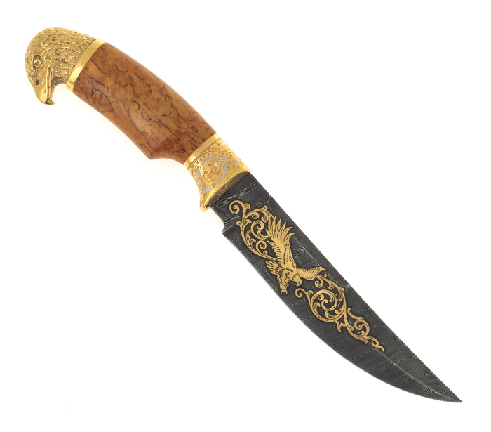 The Eagle knife (Damascus)