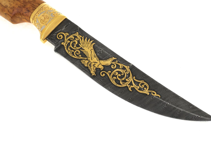 The Eagle knife (Damascus)