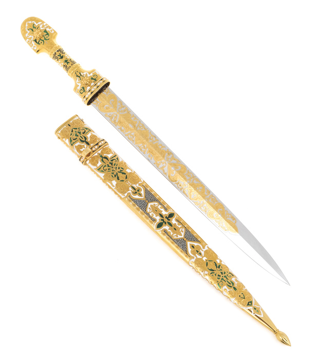 Dagger "Oriental" with enamels
