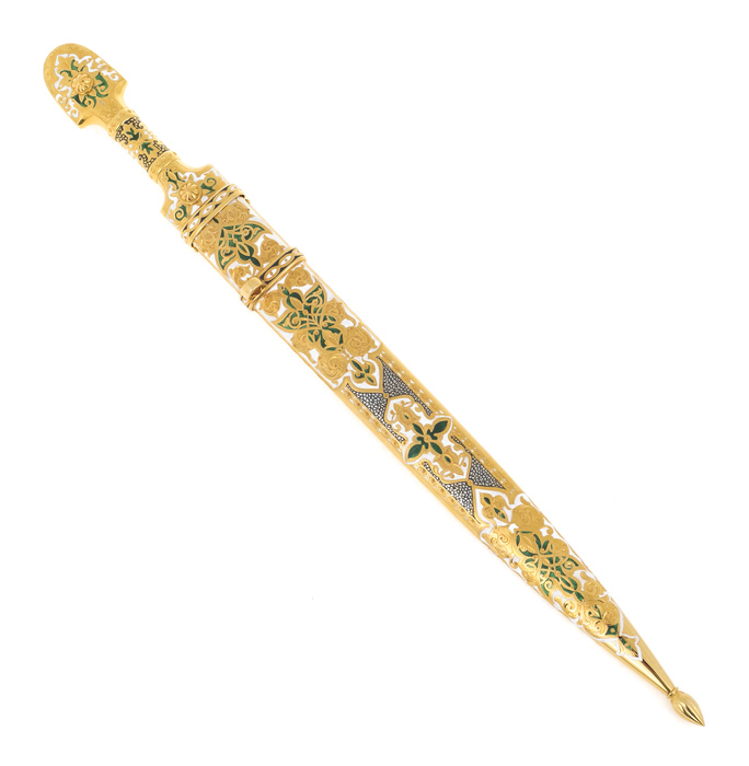 Dagger "Oriental" with enamels