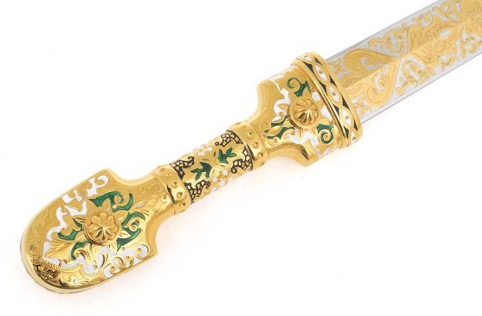 Dagger "Oriental" with enamels