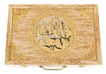Bear Hunting gun cleaning kit made of Karelian birch, Zlatoust