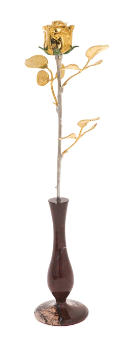 Figurine "Vase with a rose"