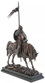 The author's bronze sculpture "Russian Warrior"