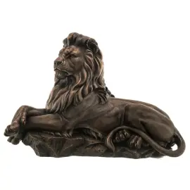 Авторская скульптура из бронзы "Лев"