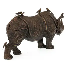 Авторская скульптура из бронзы "Носорог"