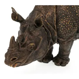 Авторская скульптура из бронзы "Носорог"