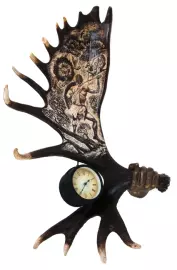 Композиция "Охота на льва" с термометром