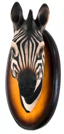 Барельеф "Зебра" (дерево)