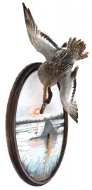 Композиция "Утка на озере" Композиция "Утка на озере"