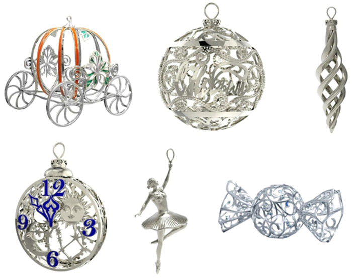 A set of Christmas decorations "Cinderella"