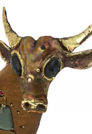 Композиция из дерева "Буренка"