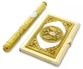 Businessman's kit (Prestige pen + Coat of Arms business card holder)