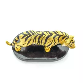 Тигр на подставке малый (долерит)