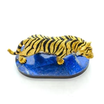 Tiger on a small stand (dolerite)