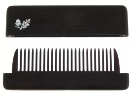 Расчёска для волос мужская, мореный дуб