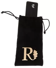 Расчёска для волос мужская, мореный дуб