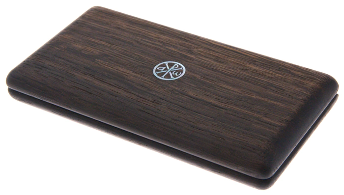 Business card holder "Labarum" (stained oak)