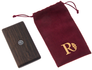 Business card holder "Labarum" (stained oak)