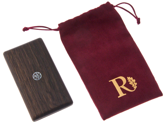Business card holder "Labarum" (stained oak)