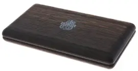 Визитница "Процветший крест" мореный дуб