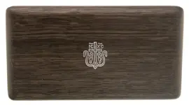 Визитница "Процветший крест" мореный дуб