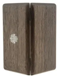 Визитница "Процветший крест" мореный дуб