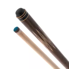 Кий бильярдный "Паутина" из мореного дуба