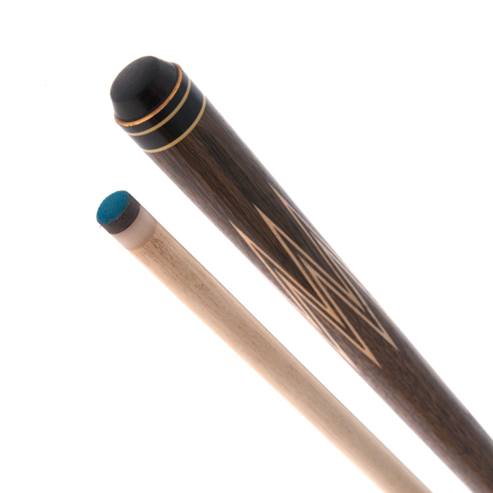 Billiard cue "Cobweb" made of stained oak