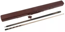 Кий бильярдный "А. С. Пушкин" из мореного дуба