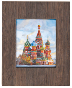 Panel "St. Basil's Cathedral" (stained oak, finish)